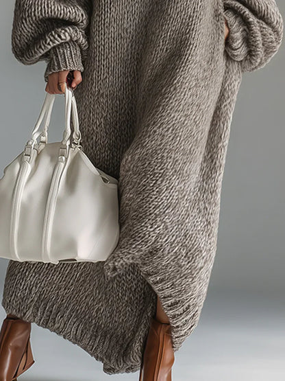 Zoria – Moeiteloos Lange Jurk met Moderne Volume