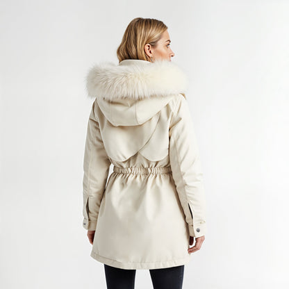 Faux Fur Hooded Parka