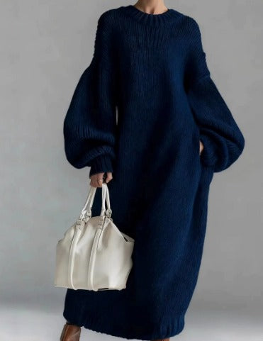 Zoria – Moeiteloos Lange Jurk met Moderne Volume